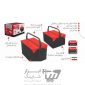 جعبه ابزار فلزی 30 سانت 2 طبقه دکو مدل DC-302